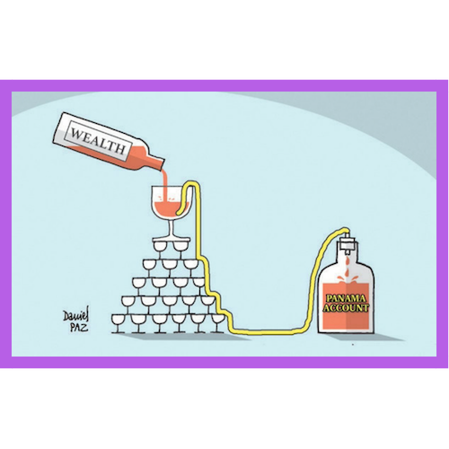 (Sadly) Accurate Trickle-Down Economics Illustrations